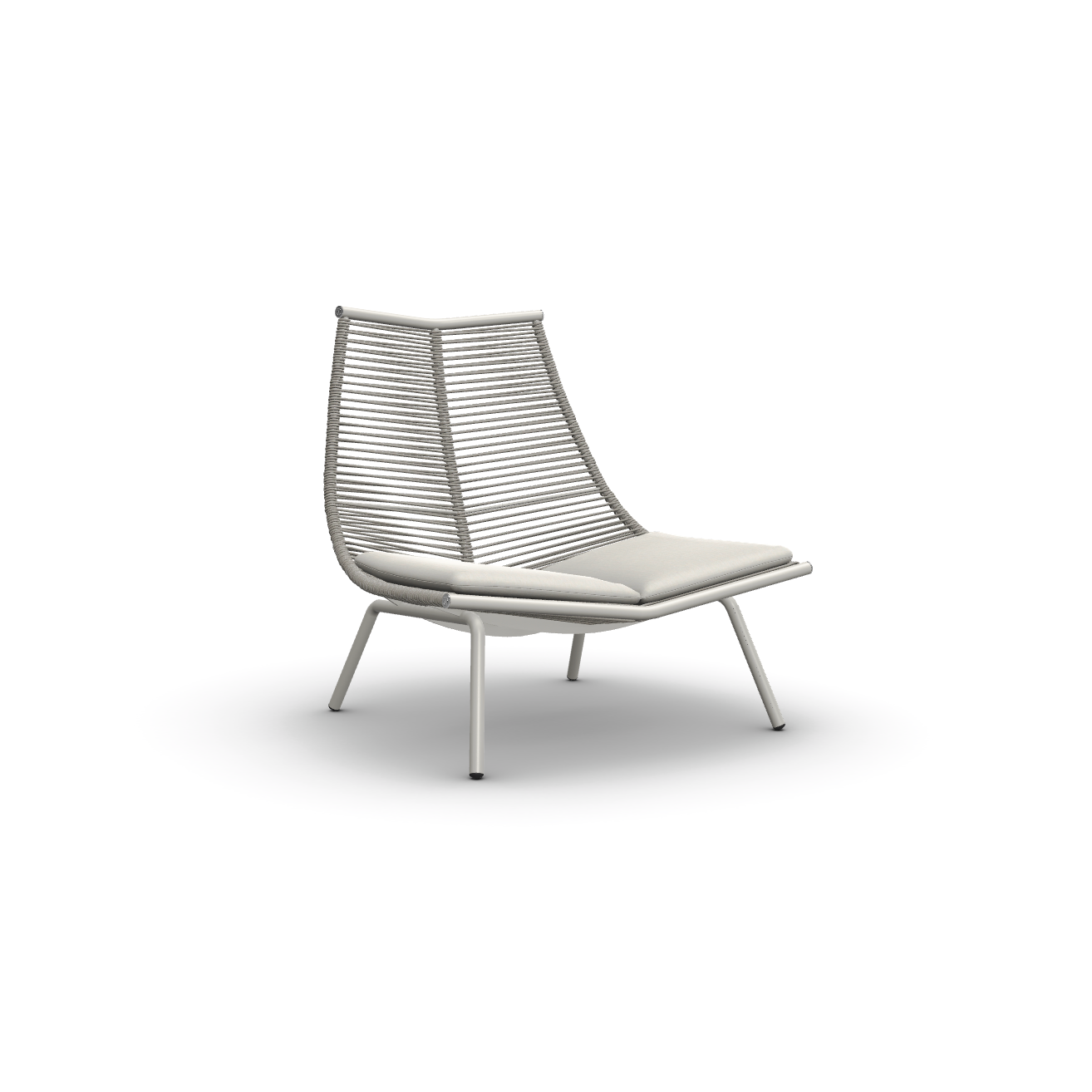 Roda I Laze Loungestuhl mit hoher Rückenlehne