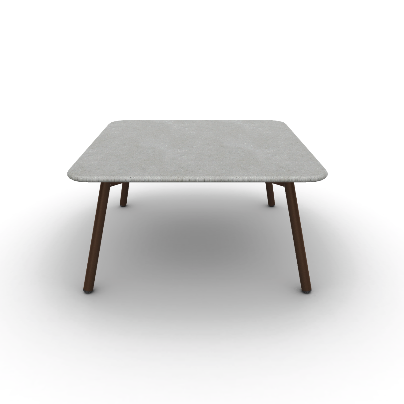 Roda I Piper coffee table 80 cm, quadratisch