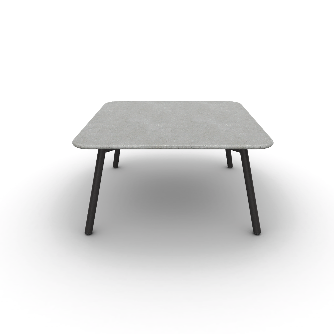 Roda I Piper coffee table 80 cm, quadratisch