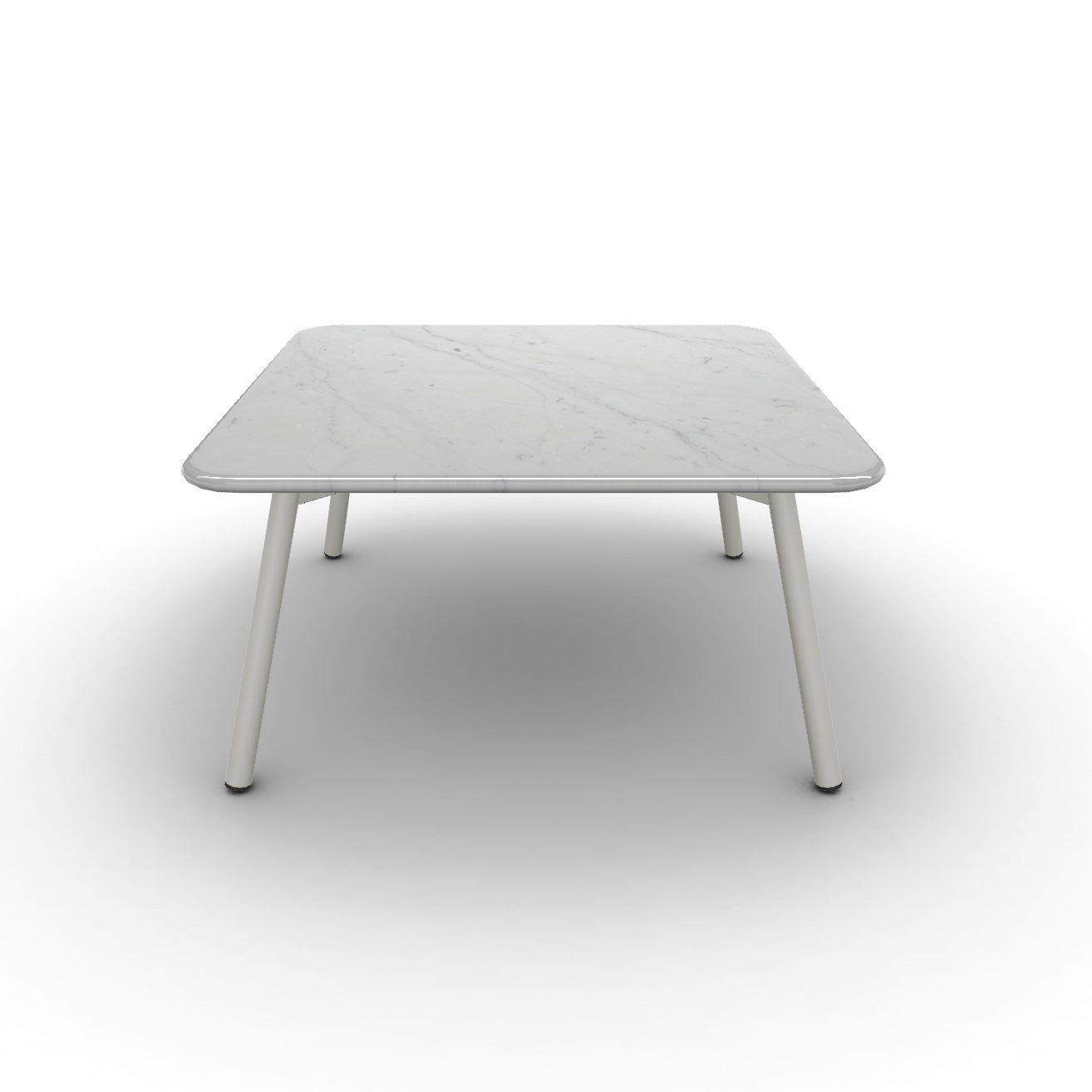 Roda I Piper coffee table 80 cm, quadratisch