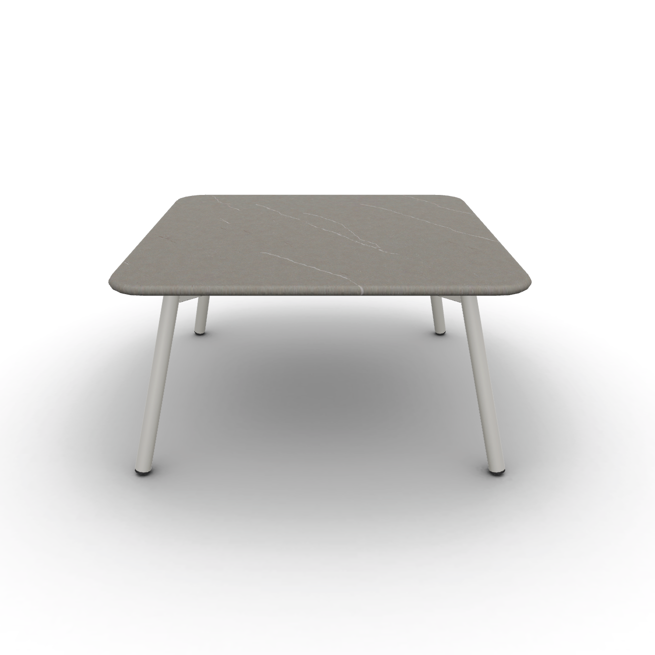 Roda I Piper coffee table 80 cm, quadratisch