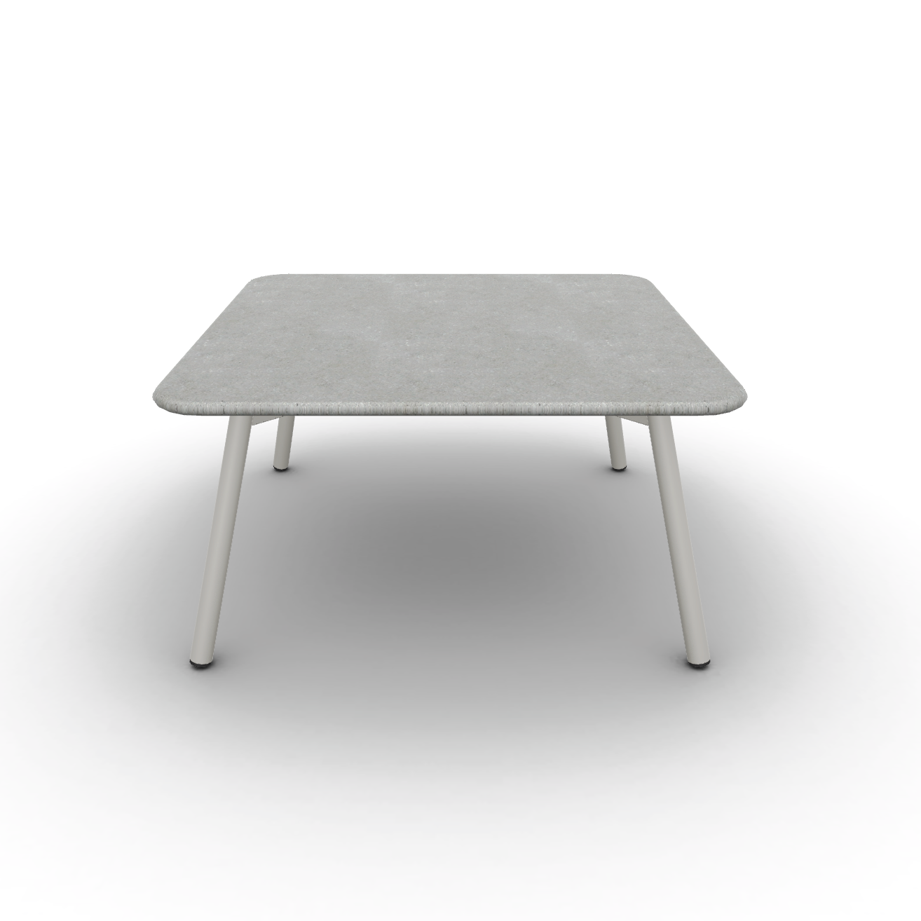 Roda I Piper coffee table 80 cm, quadratisch