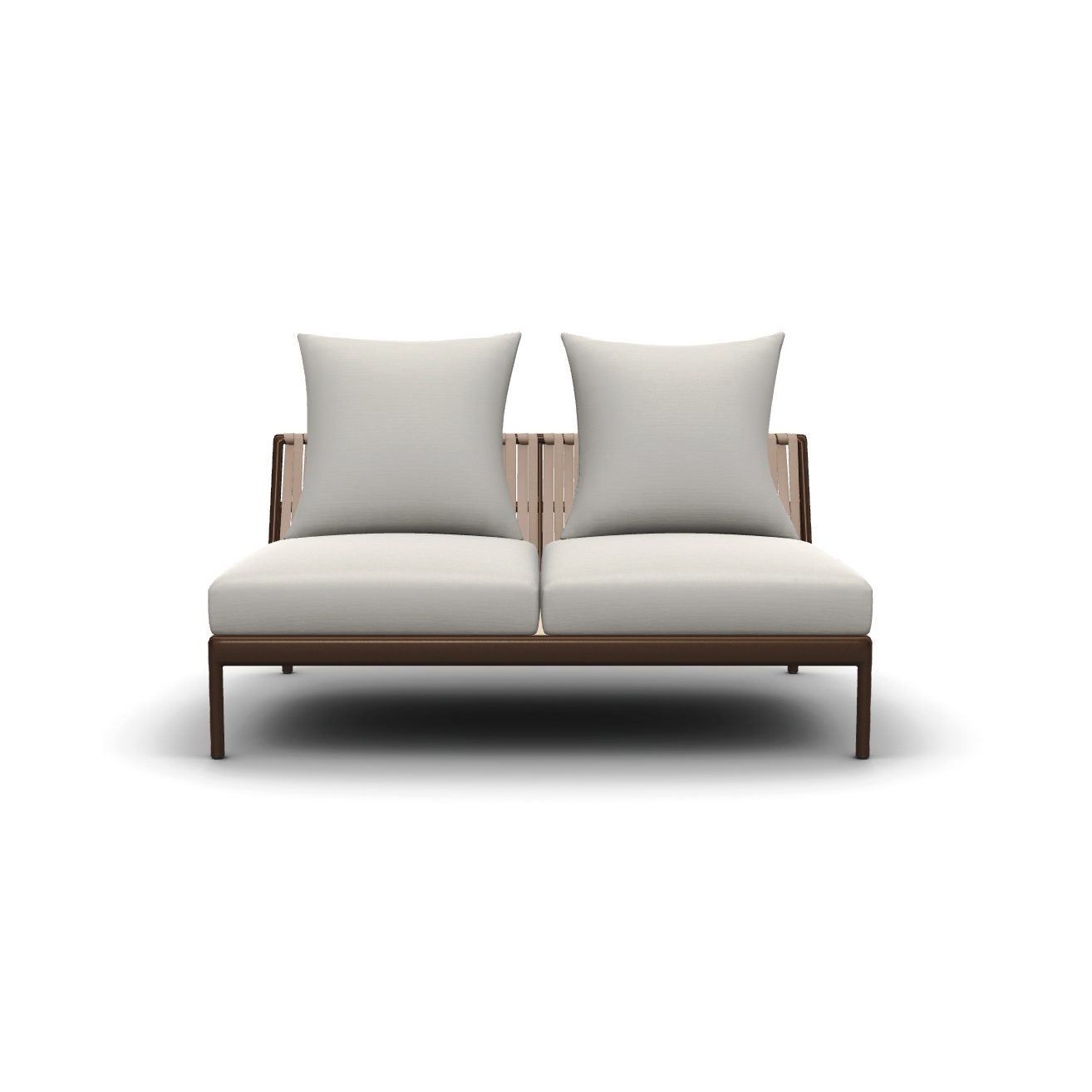 Roda I Piper Rope Sofa ohne Armlehnen