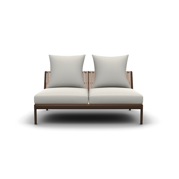 Roda I Piper Rope Sofa ohne Armlehnen