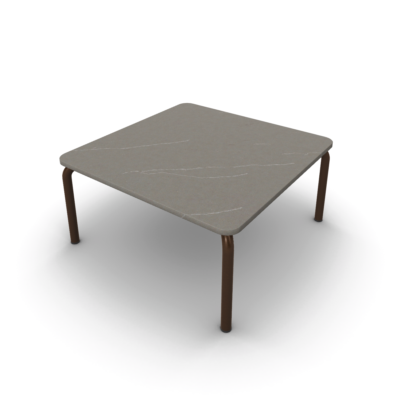 Roda I Spool Coffee Table 80 cm, quadratisch