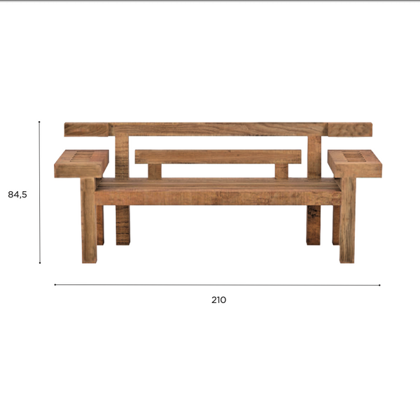 Royal Botania I Nara Sitzbank 210 cm
