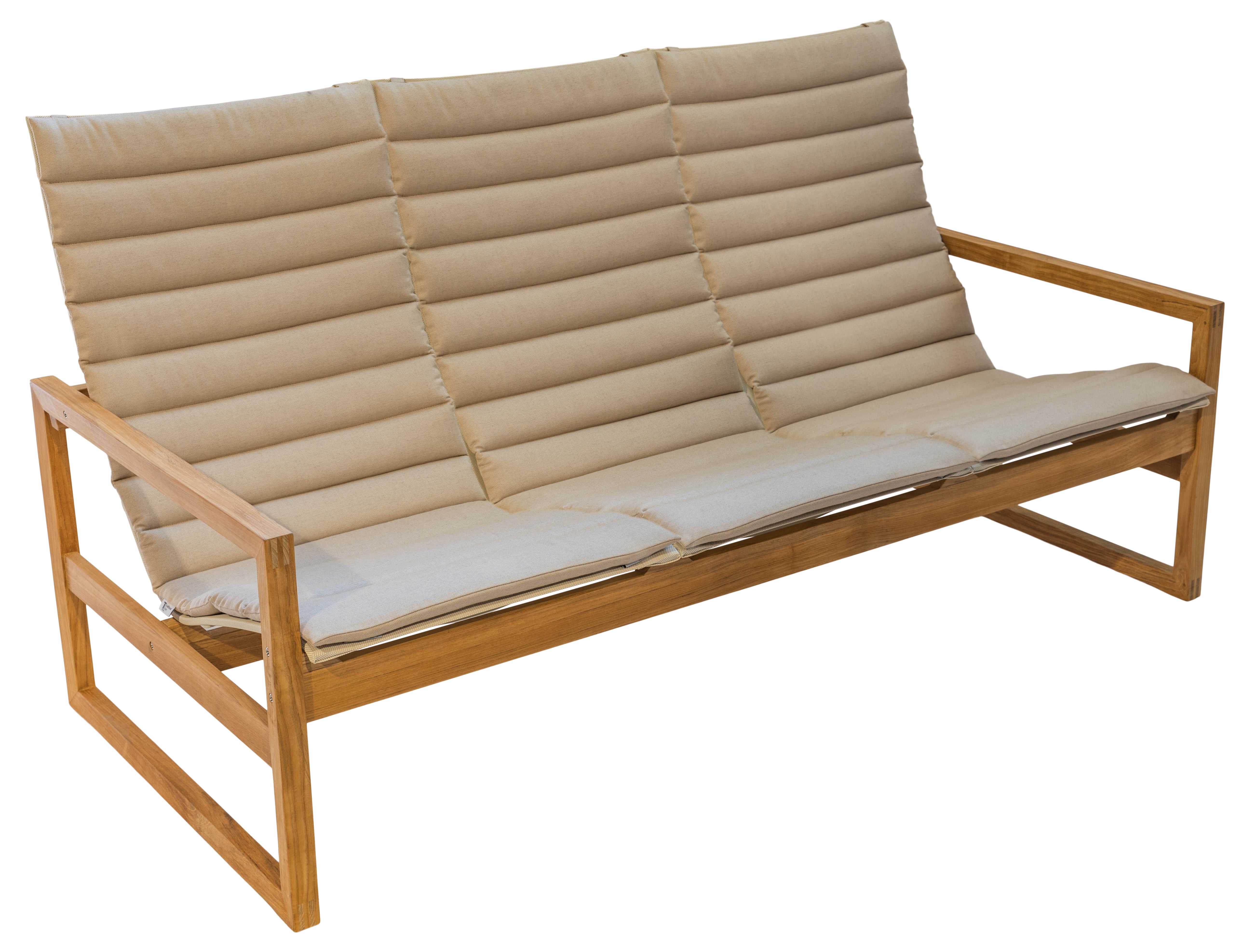 Traditional Teak I Sofia 3-Sitzer Sofa 180 cm