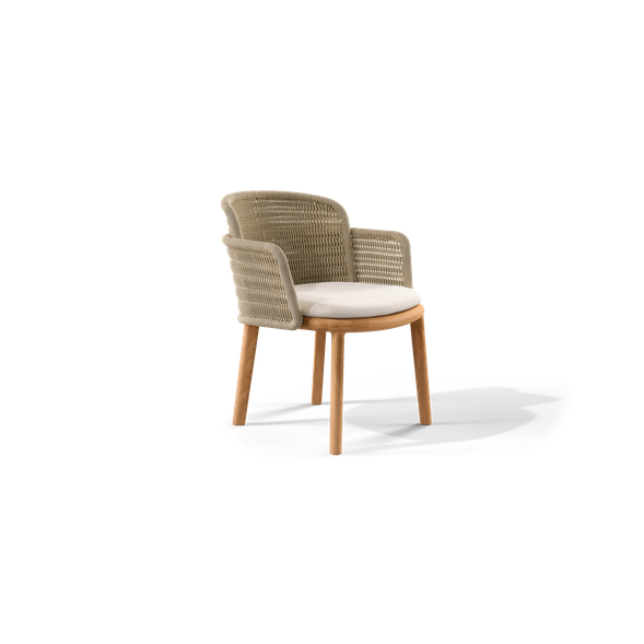 Tribù Suro chair with armrests 