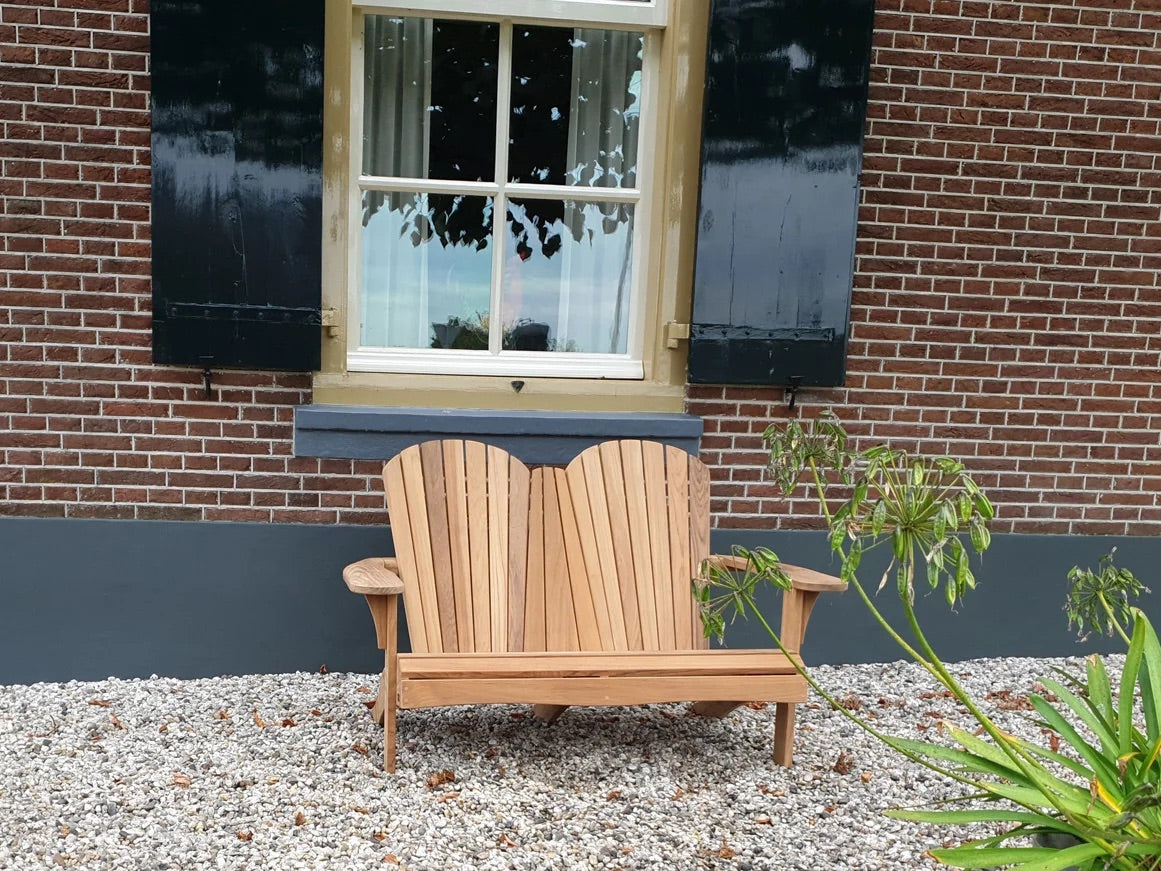 Traditional Teak I Sienna 2-Seater 131 cm