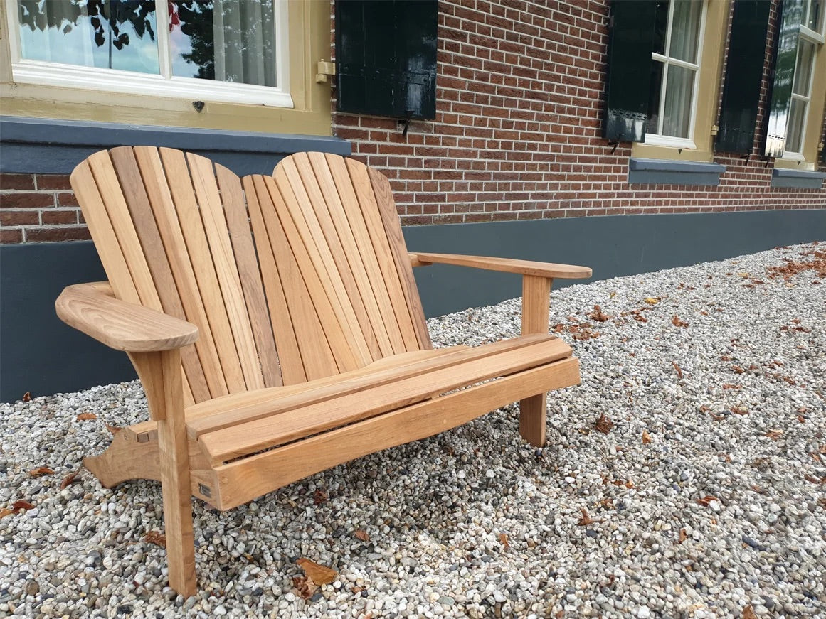 Traditional Teak I Sienna 2-Seater 131 cm