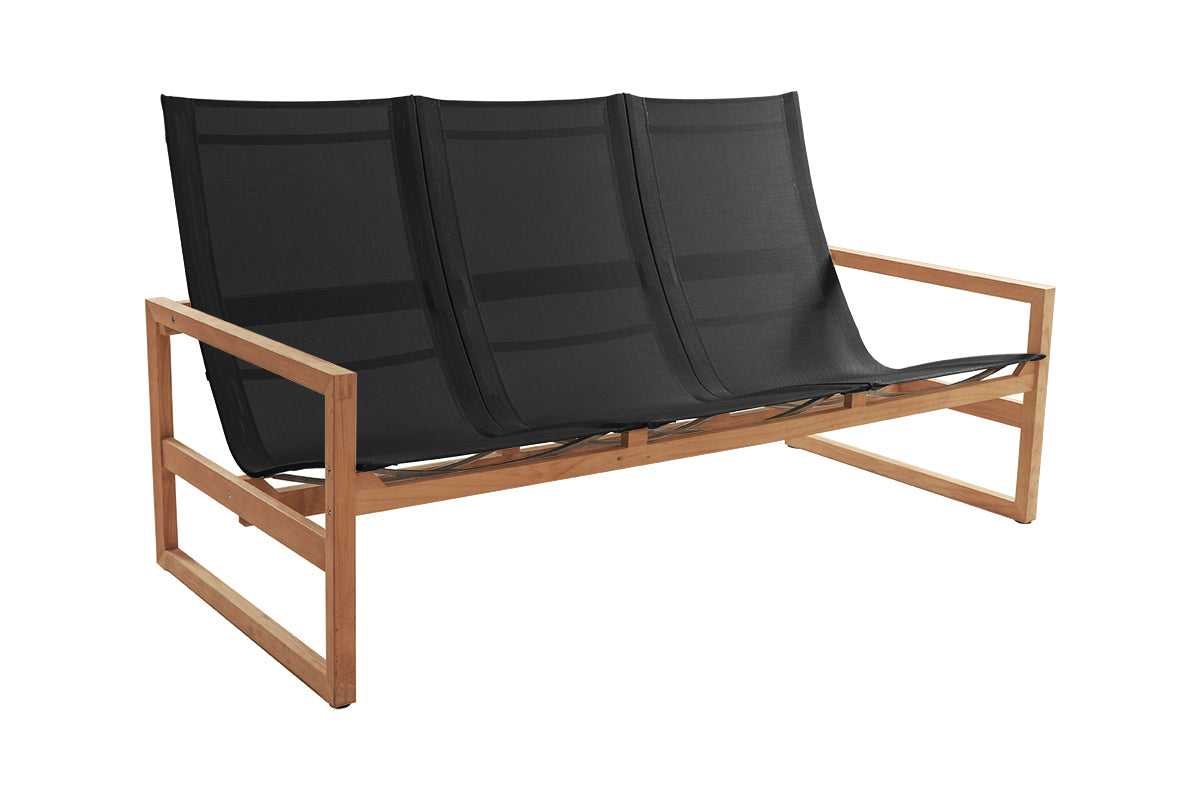 Traditional Teak I Sofia 3-Sitzer Sofa 180 cm