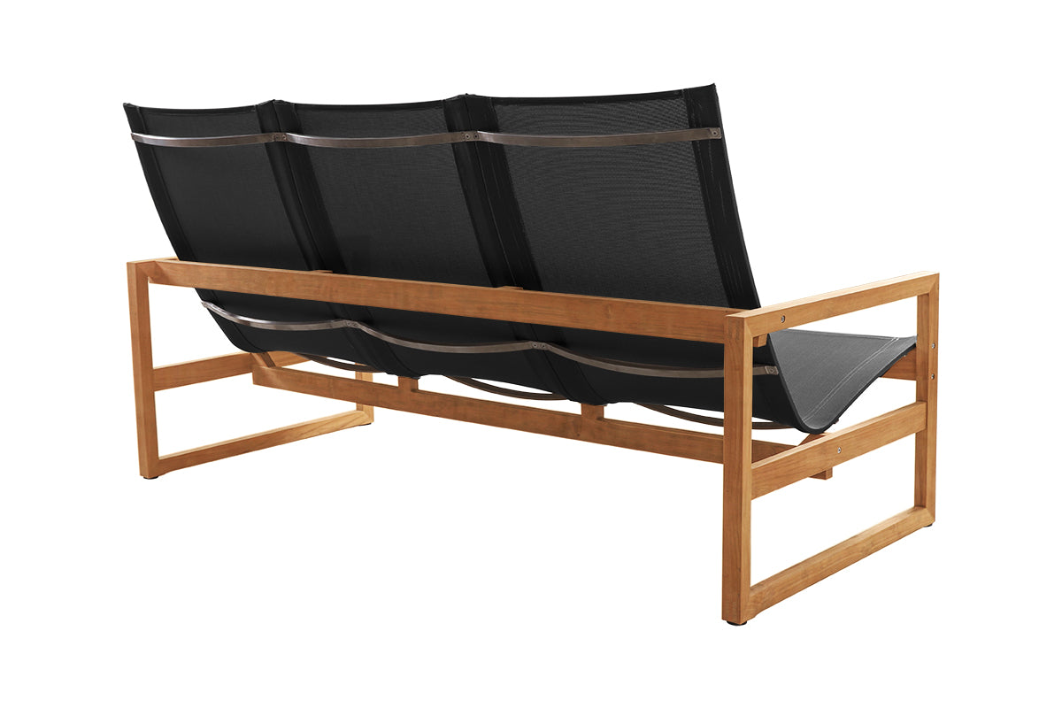 Traditional Teak I Sofia 3-Sitzer Sofa 180 cm