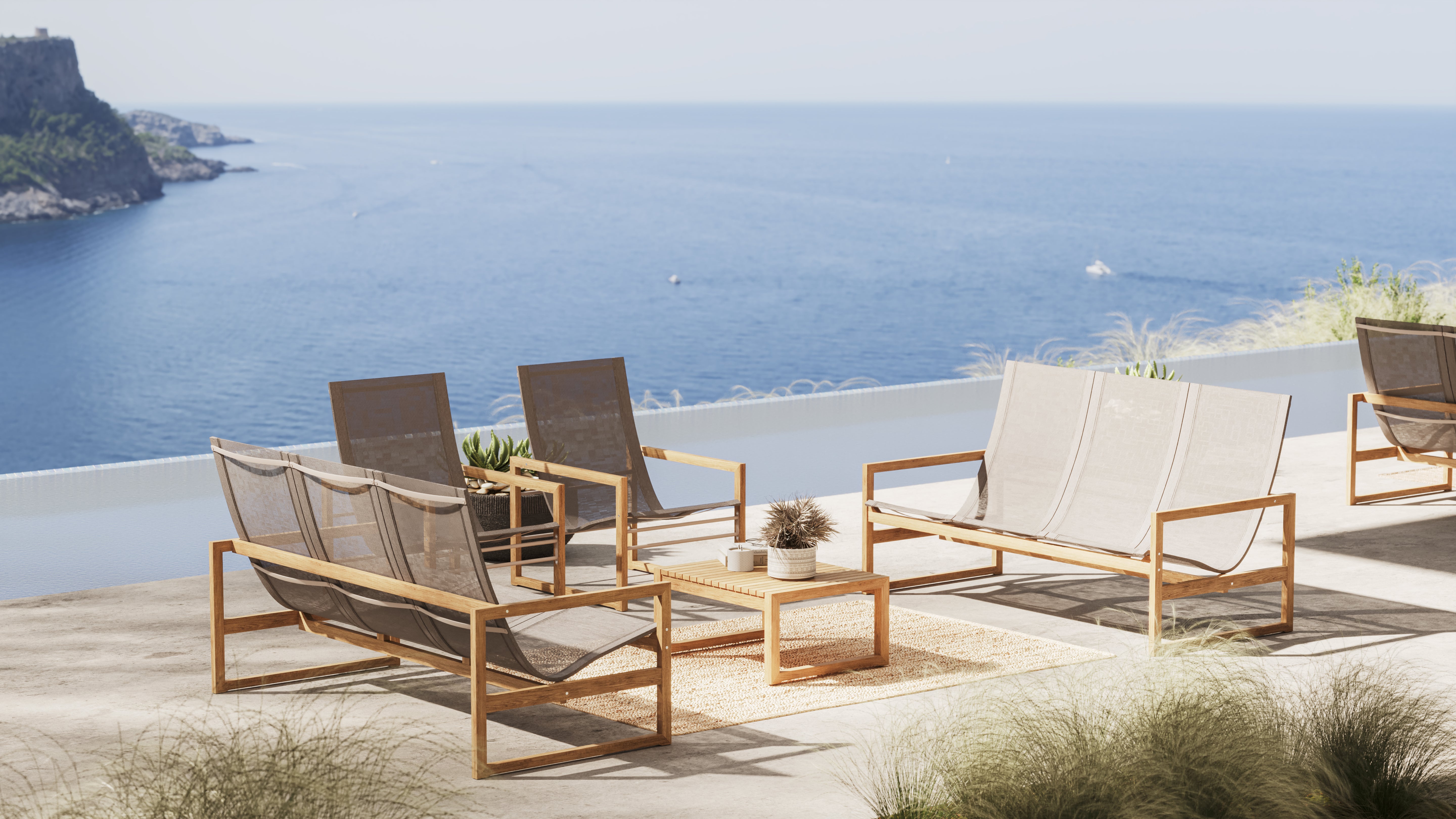 Traditional Teak I Sofia Loungestuhl