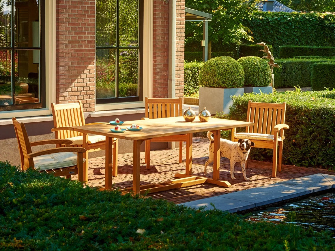 Traditional Teak I Soraya Esstisch 200 cm, rechteckig