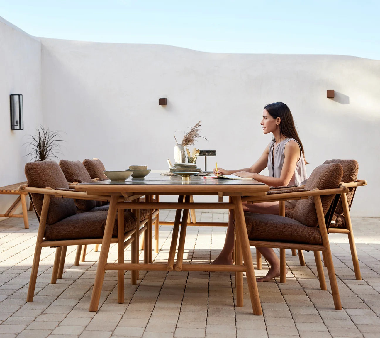 Cane-Line I Sticks Armlehnenstuhl