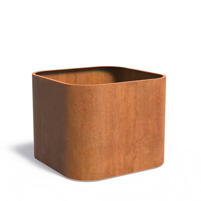 Adezz I Tonic Pflanzgefäß aus Cortenstahl