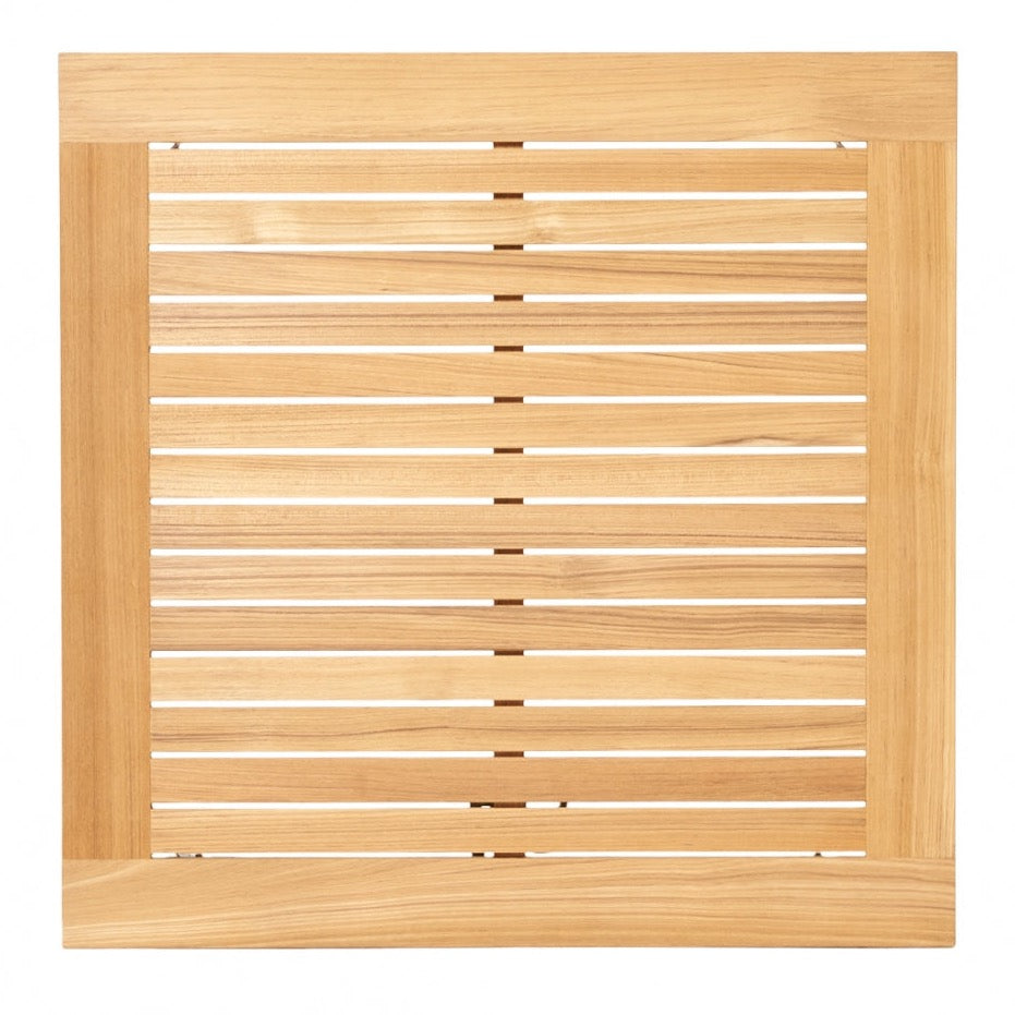Traditional Teak I Theodora Esstisch 90 cm quadratisch