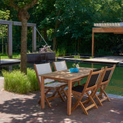 Traditional Teak I Theodora Esstisch 150 cm, rechteckig