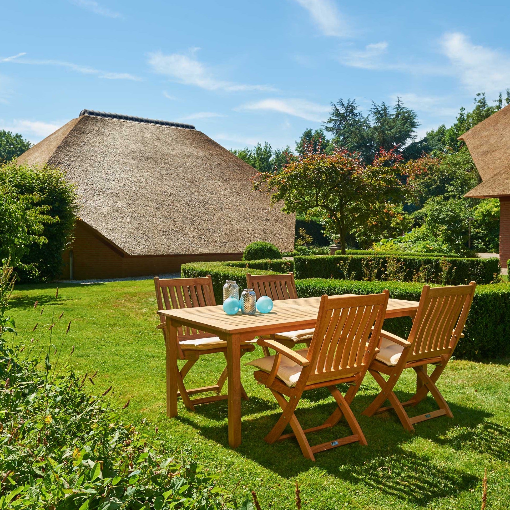 Traditional Teak I Theodora Esstisch 180 cm, rechteckig