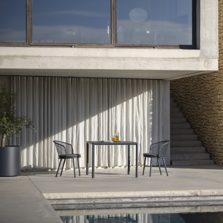 Todus I Alca dining table 100 cm, square