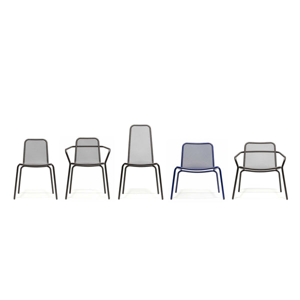 Todus Starling lounge chair with armrests stackable