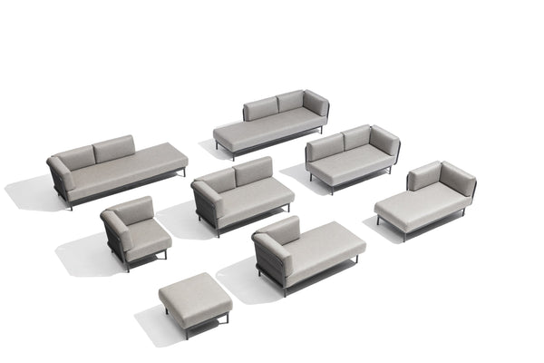 Todus Baza modulares Sofa 168 cm