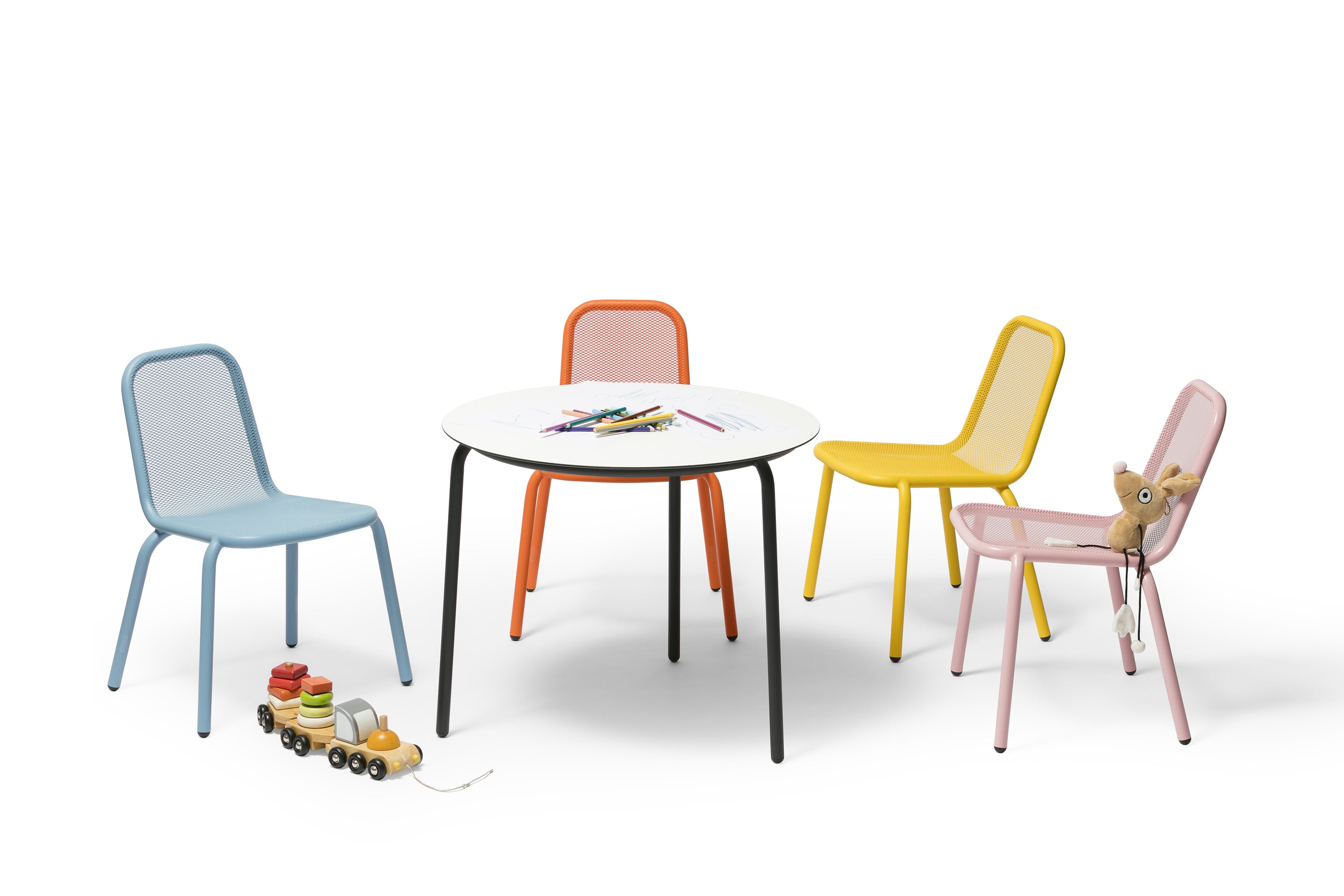 Todus I Starling Kinderesstisch 65 cm, rund