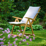 Traditional Teak I Alexia Armlehnenstuhl mit verstellbarer Rückenlehne