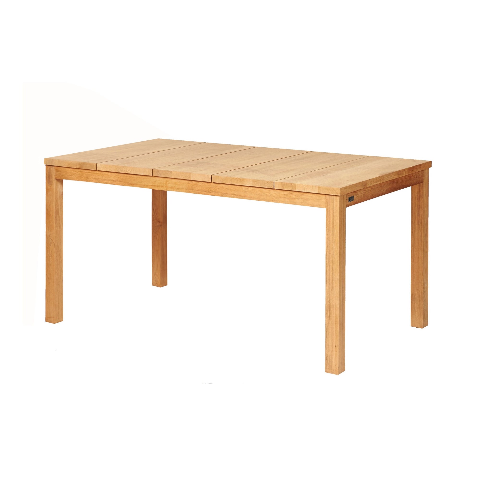 Traditional teak dining table Floris 152 cm