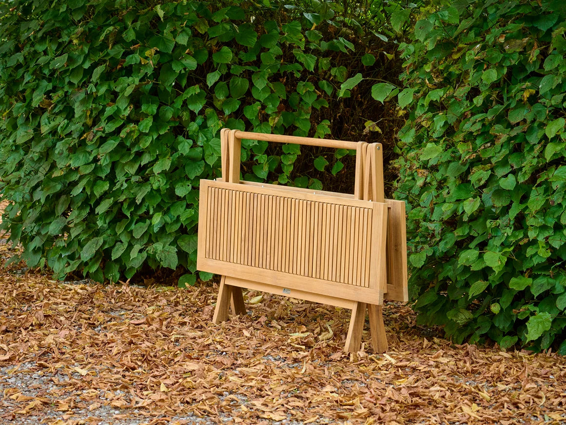 Traditional Teak Sofia Klapptisch Ø 90 cm – Garten‑Stuhl