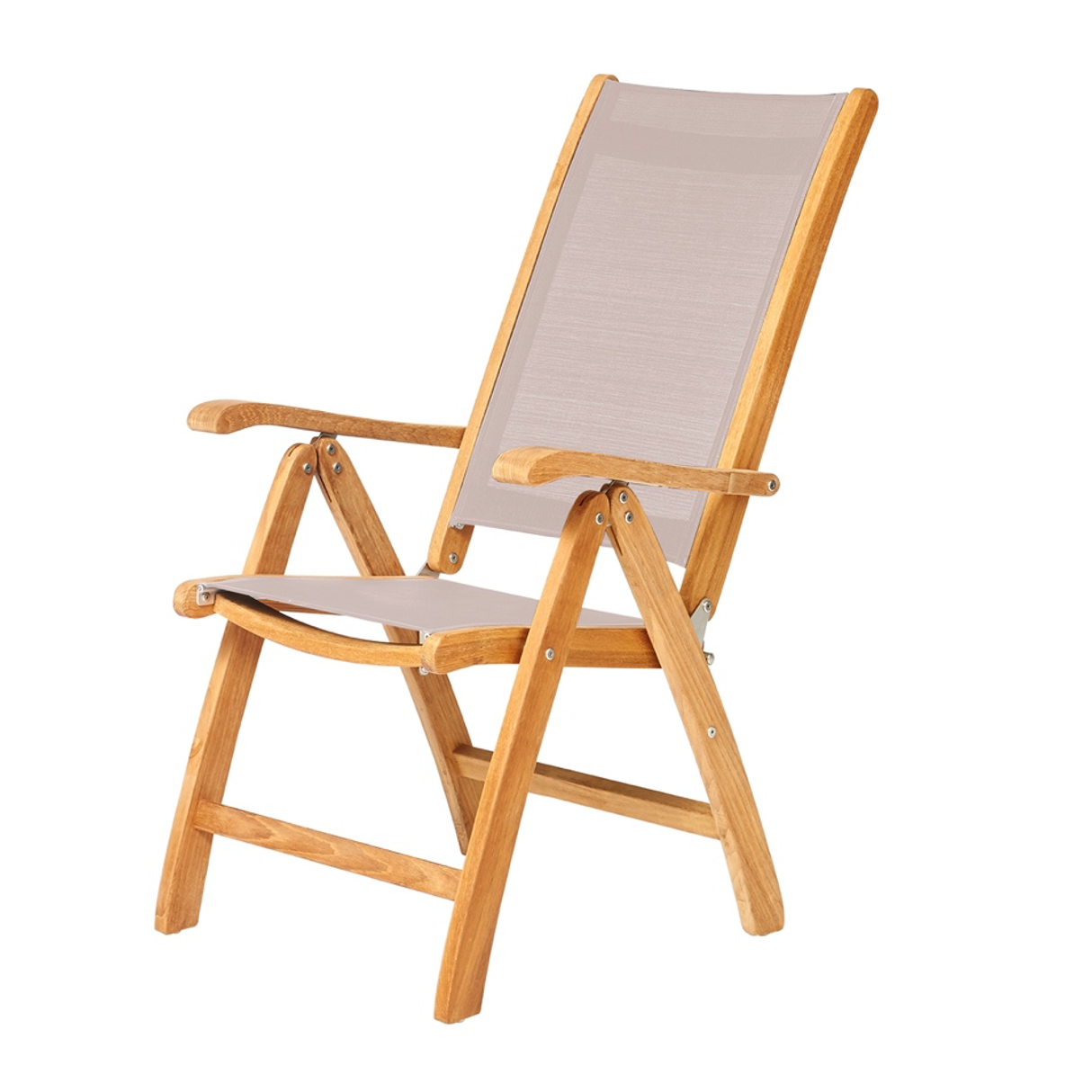 Traditional Teak I Kate Hochlehner mit verstellbarer Rückenlehne