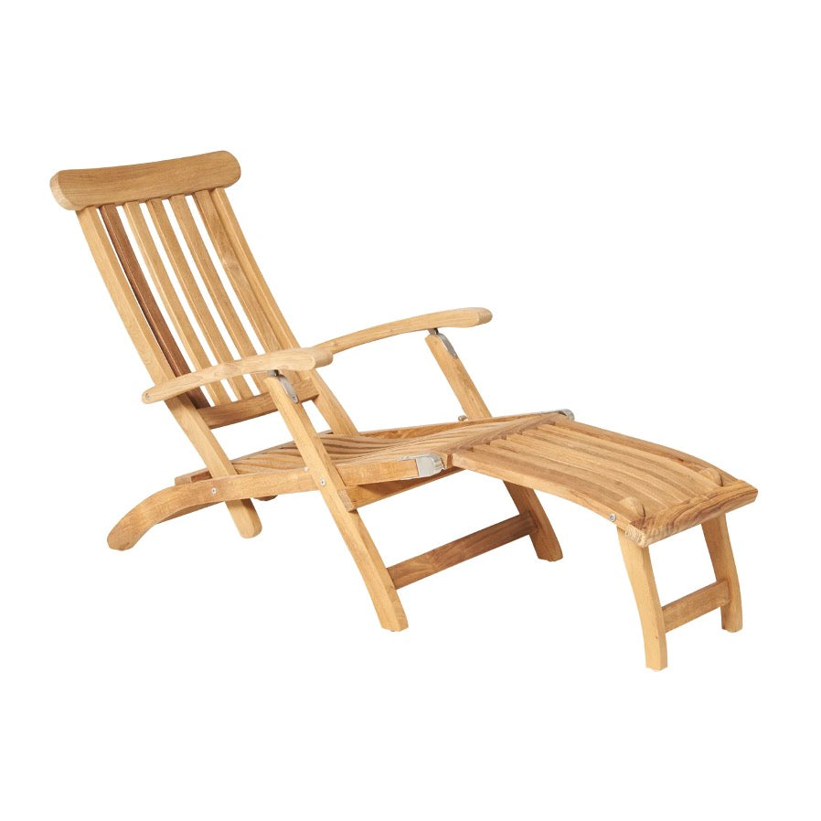 Traditional Teak Victoria Liegestuhl