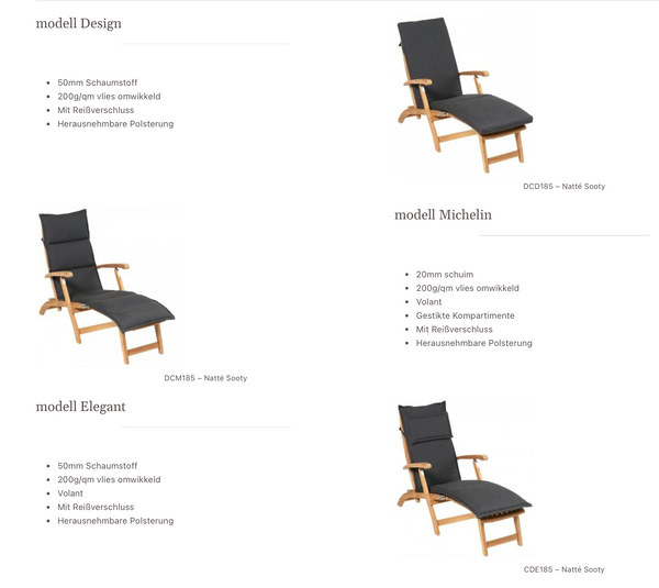 Traditional Teak I Alexandra Deckchair