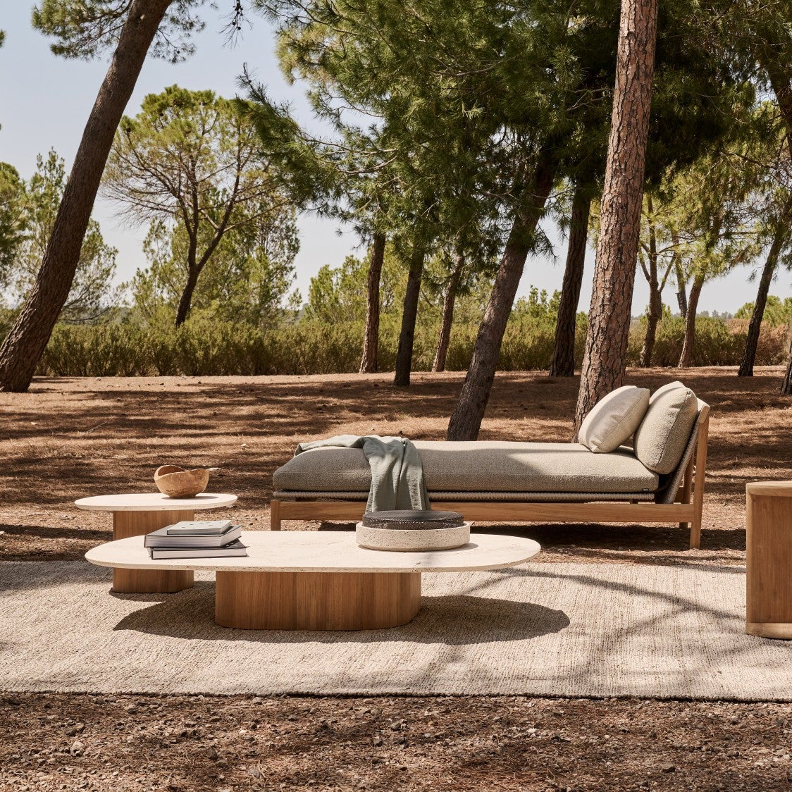 Tribu I Seren Beistelltisch 58 cm, quadratisch