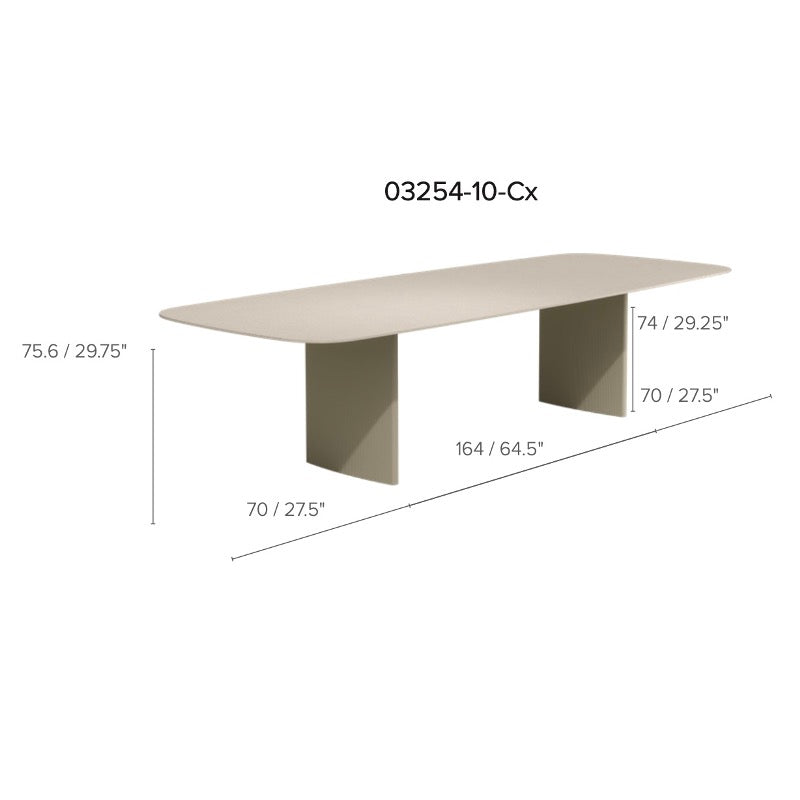 Tribù Lucca Esstisch 320 cm, rechteckig