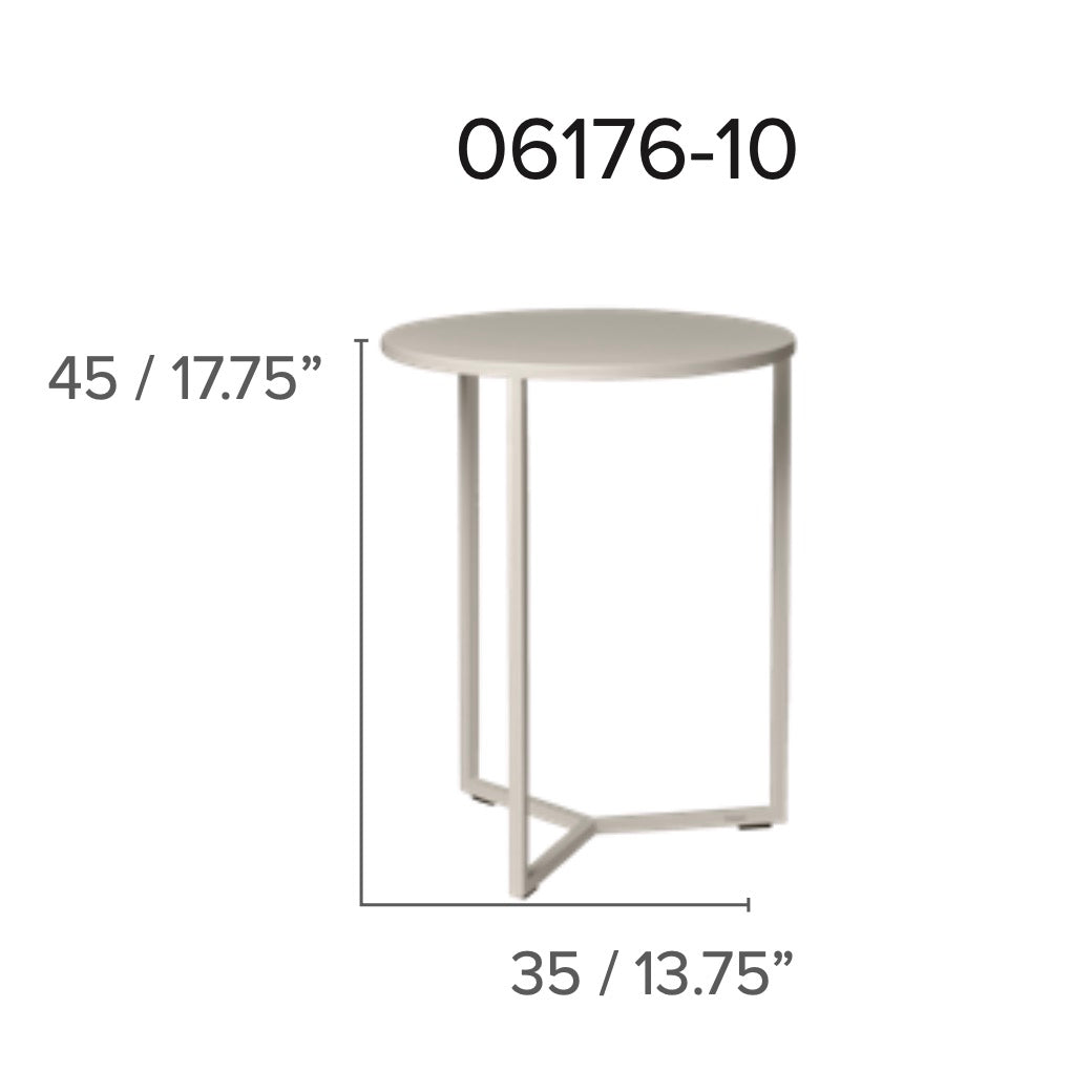 Tribù Natal Alu Beistelltisch 35 cm, rund