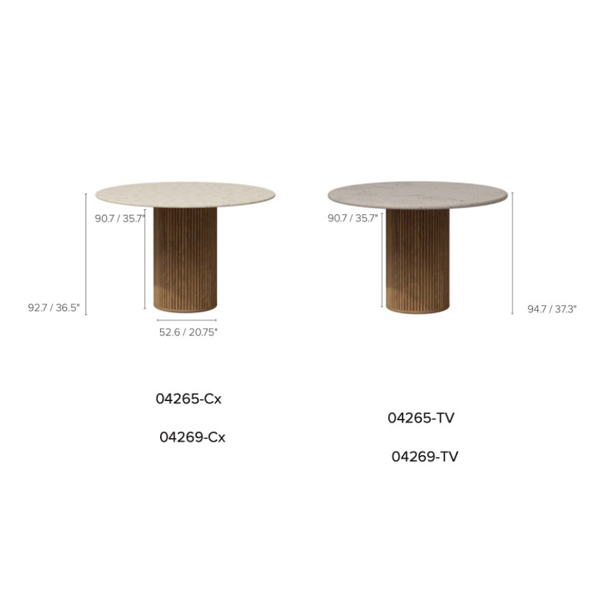 Tribù Otto Thekentisch Ø 90 cm