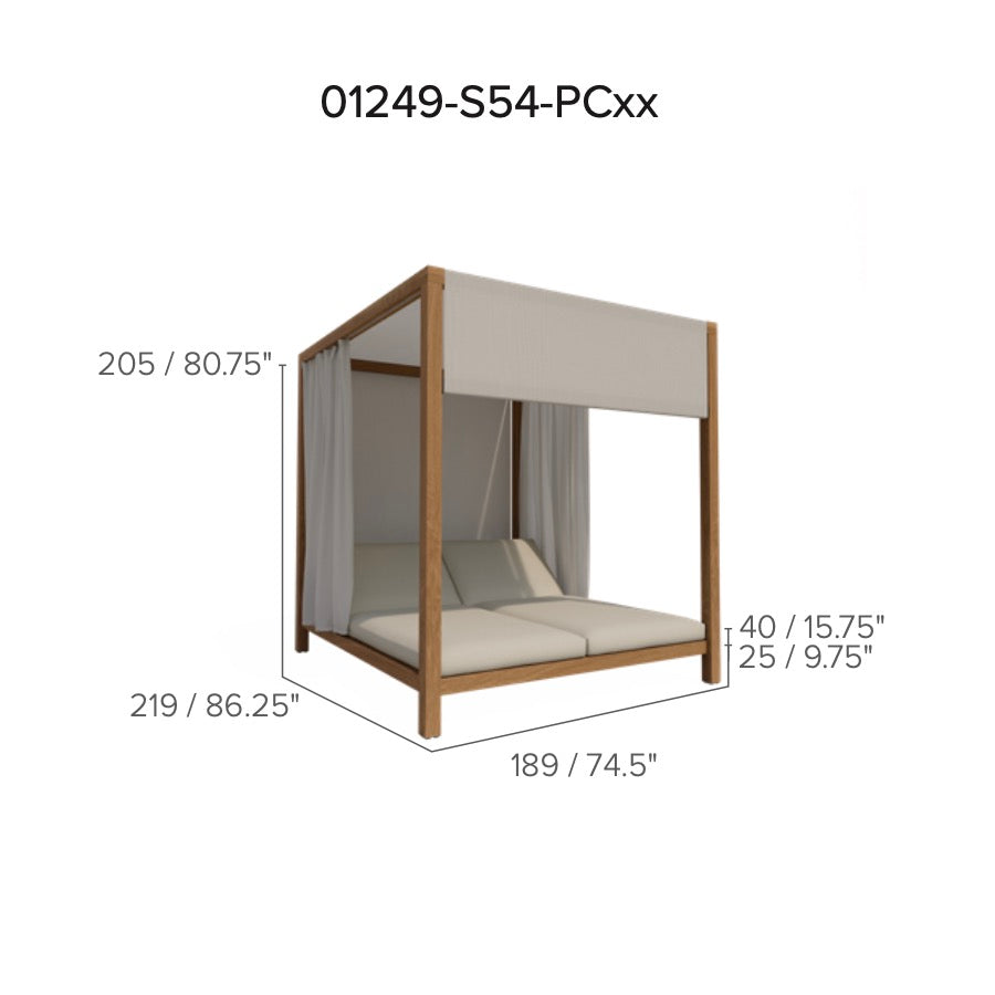 Tribù Pure Cabana Daybed