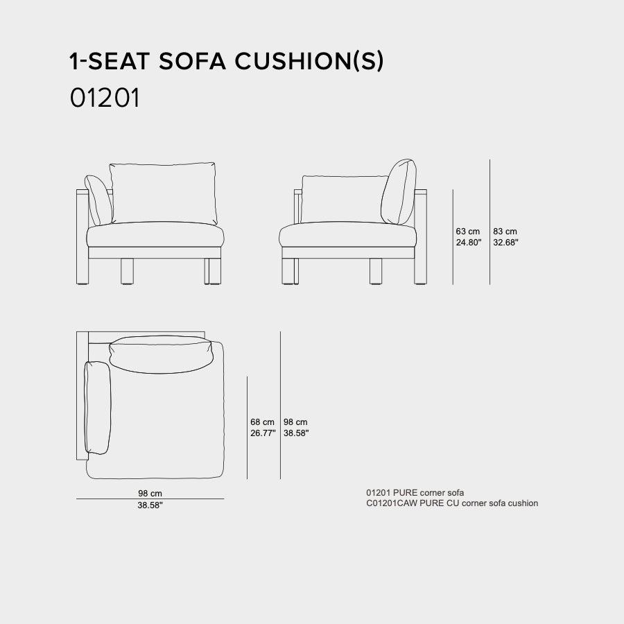Tribù Pure Ecksofa