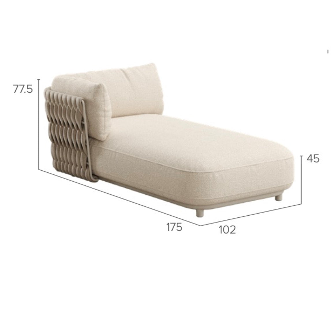 Tribù Tosca Modulsofa Meridienne Endmodul