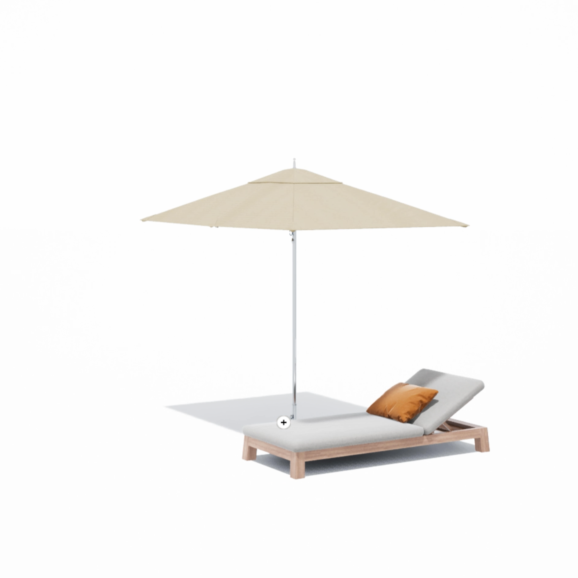 Tuuci | Ocean Master M1 Classic Sonnenschirm mit Auto-Lift, rechteckig