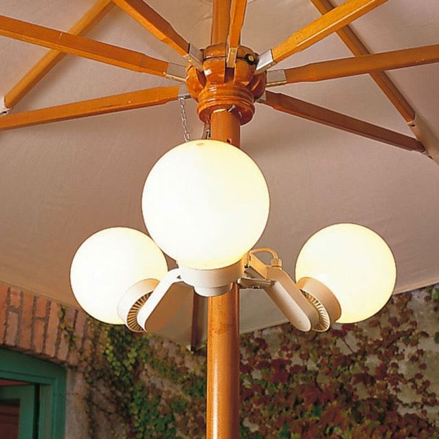 Unopiu outdoor lamp for Lipari parasols 
