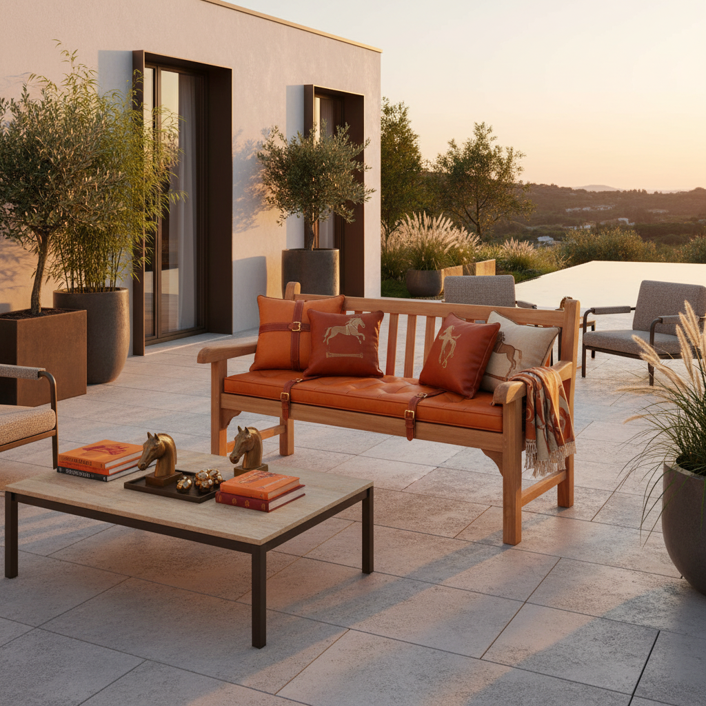 Unopiu I Chelsea Teak-Gartenbank 155 cm