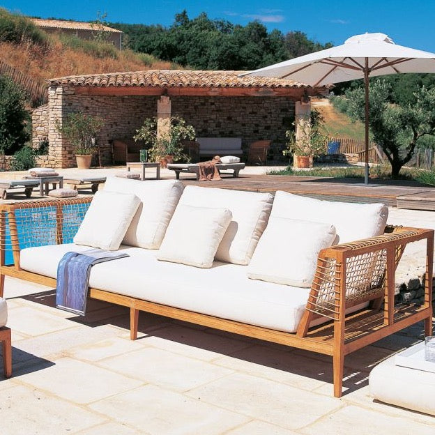 Unopiu I Synthesis Sofa Teakholz 260 cm