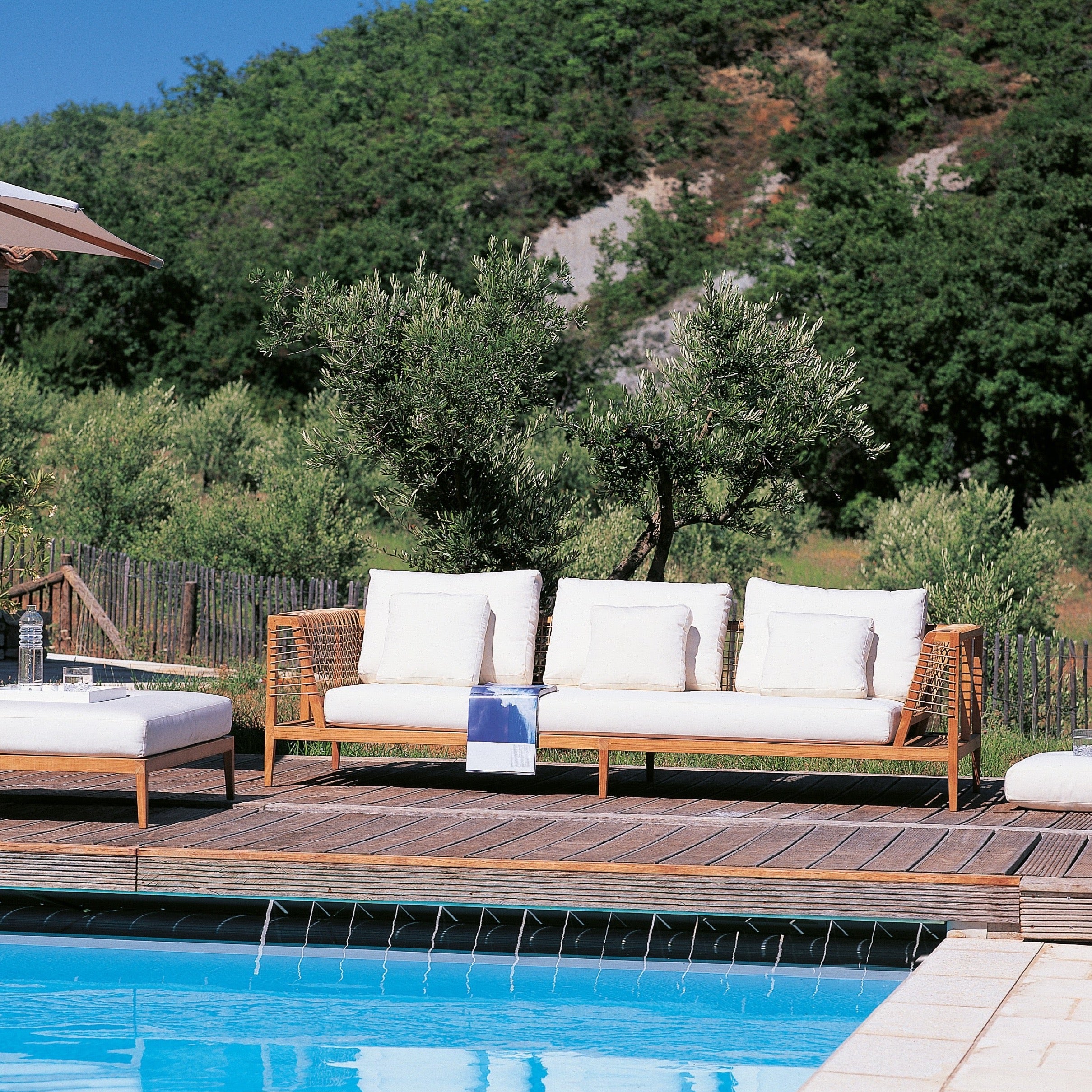 Unopiu I Synthesis Sofa Teakholz 260 cm