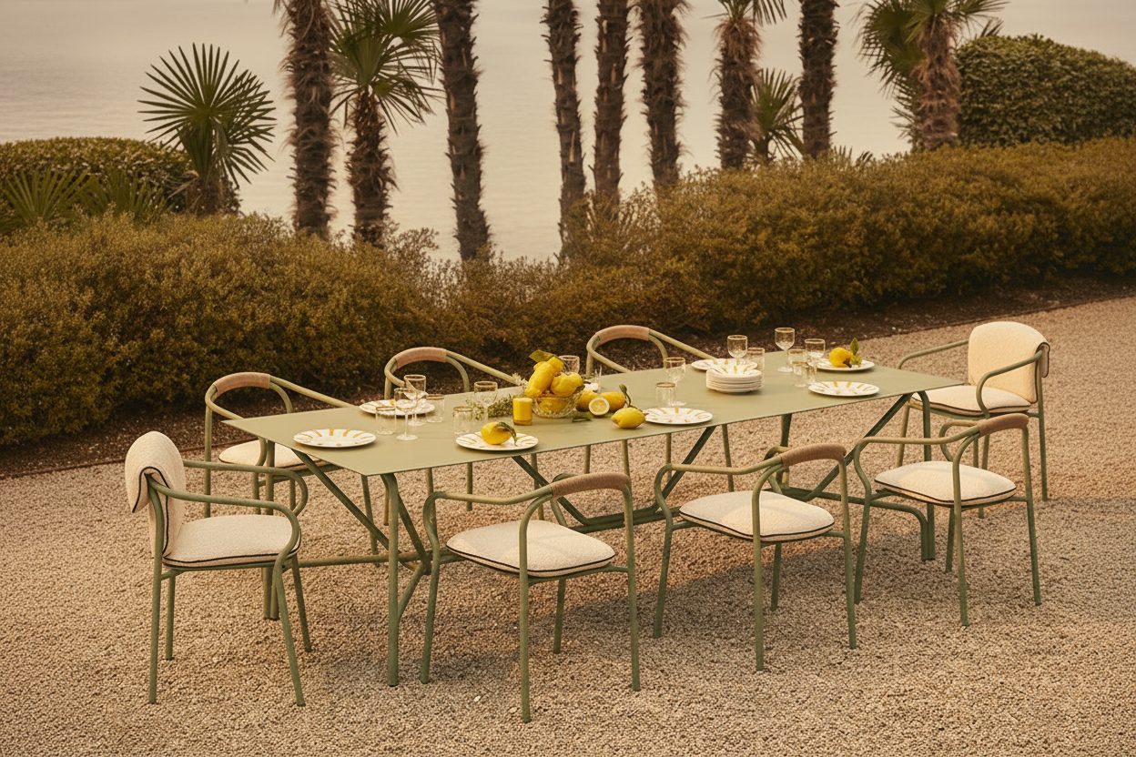 Unopiù Salo Tisch 279 cm – Terracotta