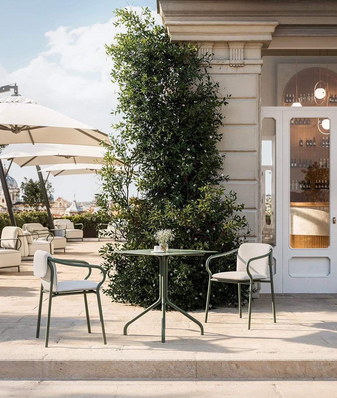 Unopiu I Salo Bistrotisch 70 cm, quadratisch