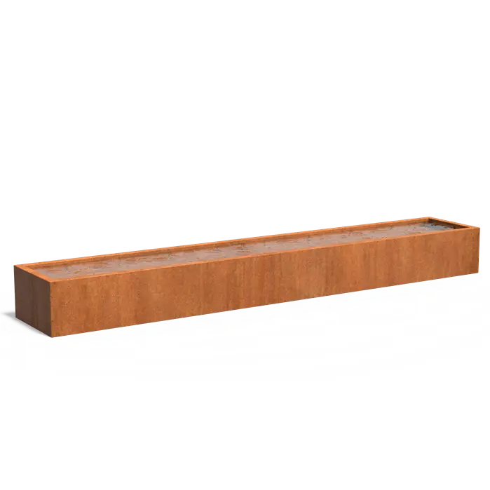 Adezz I Teich aus Cortenstahl