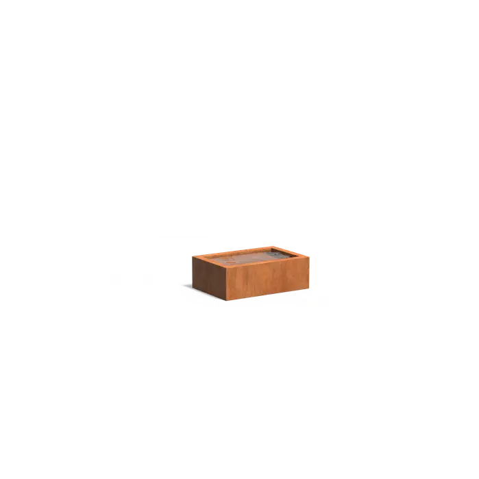 Adezz I Teich aus Cortenstahl