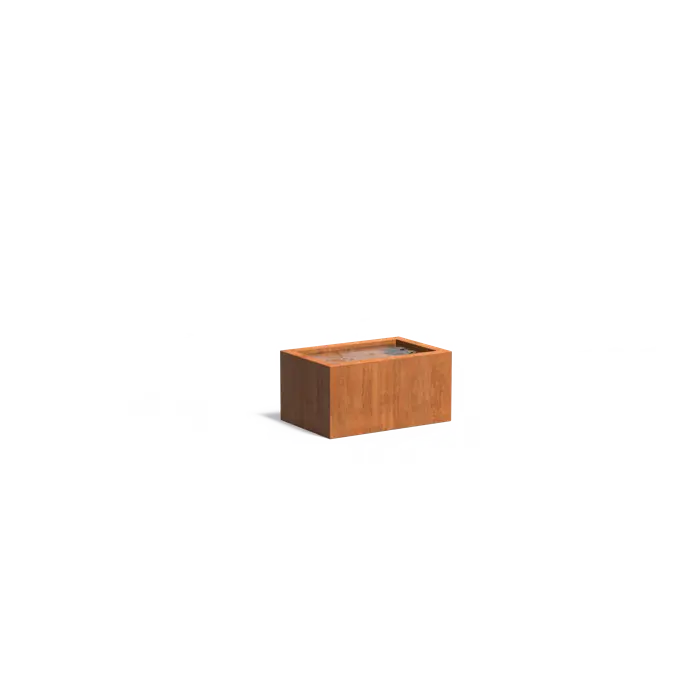 Adezz I Teich aus Cortenstahl